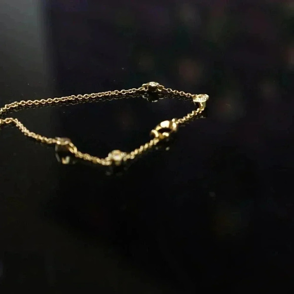 ★Original Wrapping★COACH SIGNATURE CRYSTAL SLIDER BRACELET C9449 GLD - Picture 7 of 7